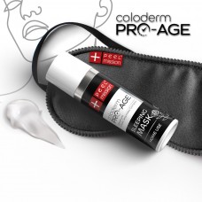 Подхранваща, регенерираща маска за лице 30мл COLODERM PRO AGE SLEEPING MASK от PEEL MISSION  с коластра