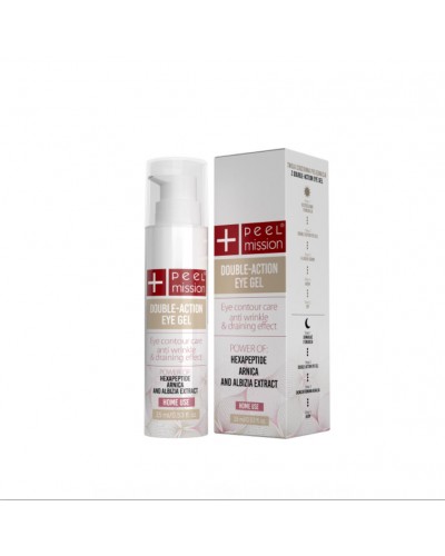Двойно интензивен гел-серум за кожата около очите 15мл DOUBLE-ACTION EYE GEL от Peel Mission 