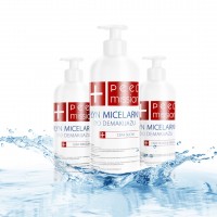 Мицеларна вода Plyn Micelarny от  Peel Mission 500мл за почистване на лице и очи за чувствителна кожа